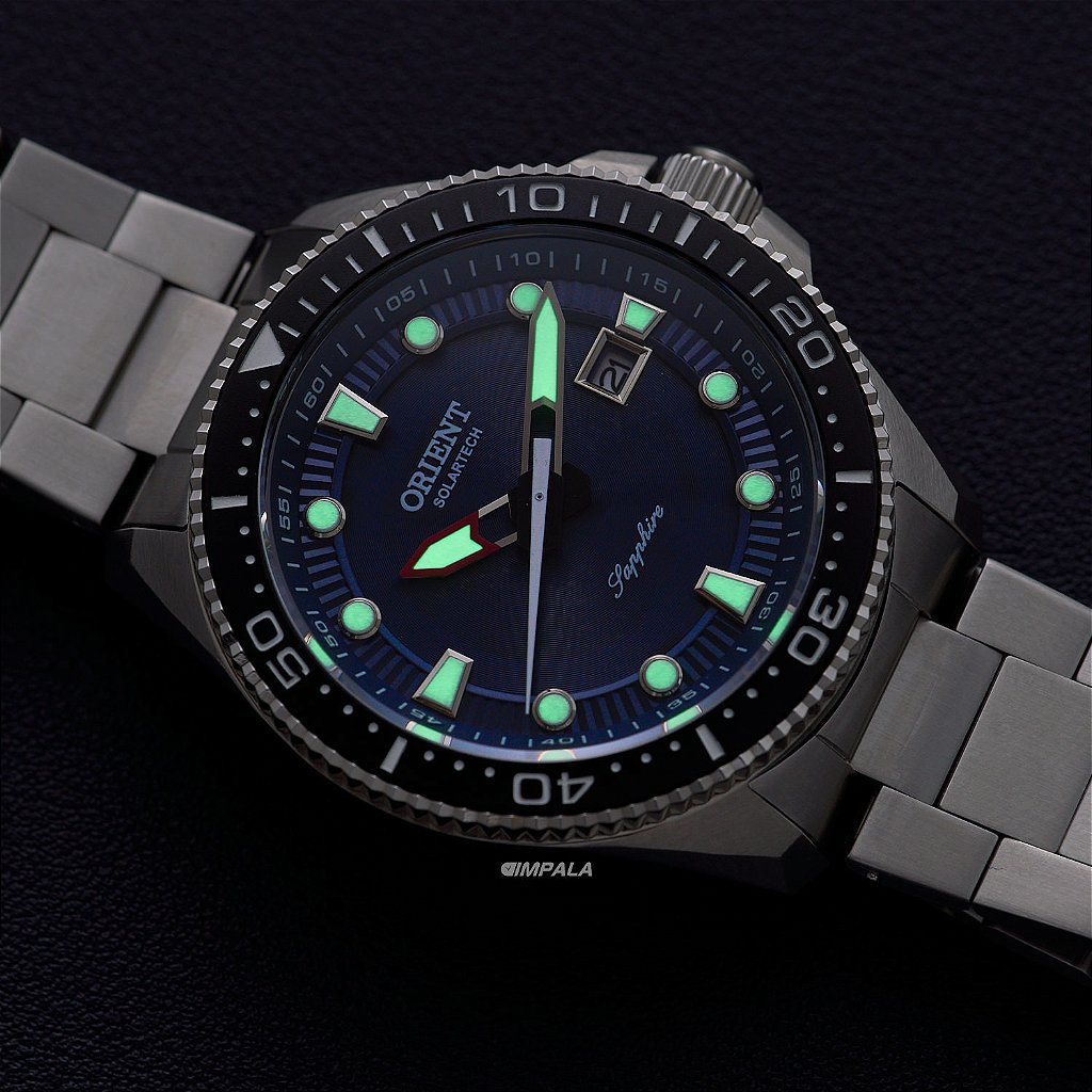 Orient Solartech Elite Sea MBSS1519 D1SX – Azul - Relojoaria