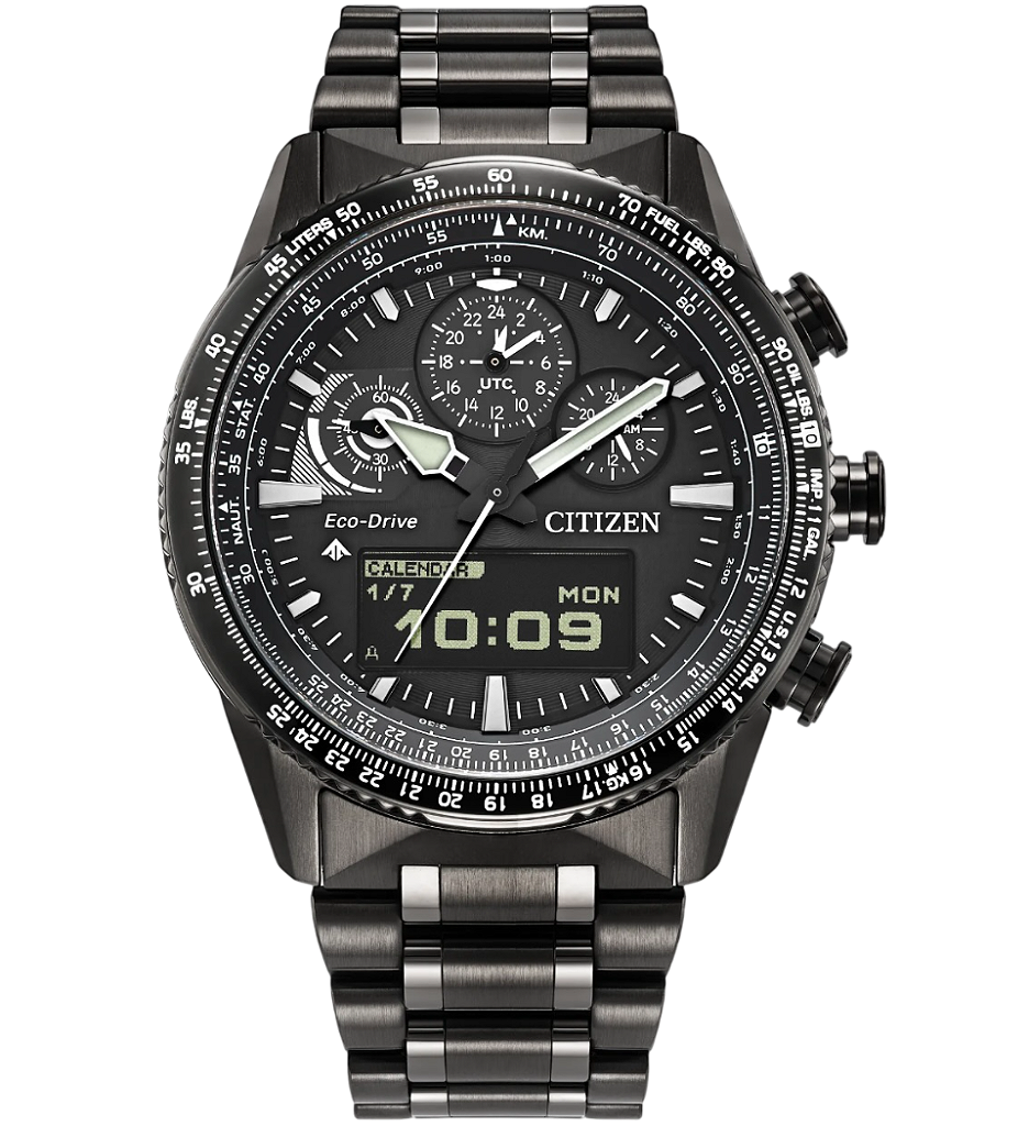 オートマチックヤーンオートチェンジー Citizen Promaster Skyhawk JV2005-58E – Cronógrafo Aero Eco-Drive