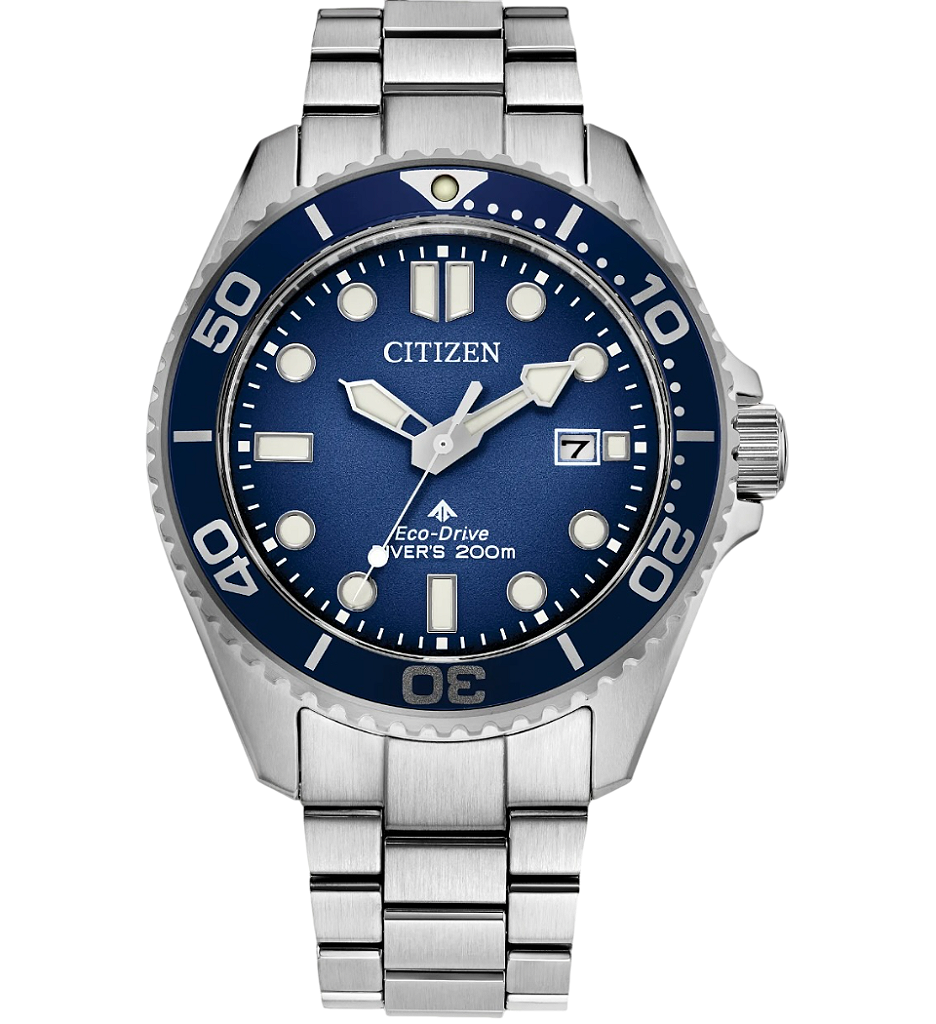 のり burningso Citizen Promaster BN0260-54L – Diver Eco-Drive 200m em aço