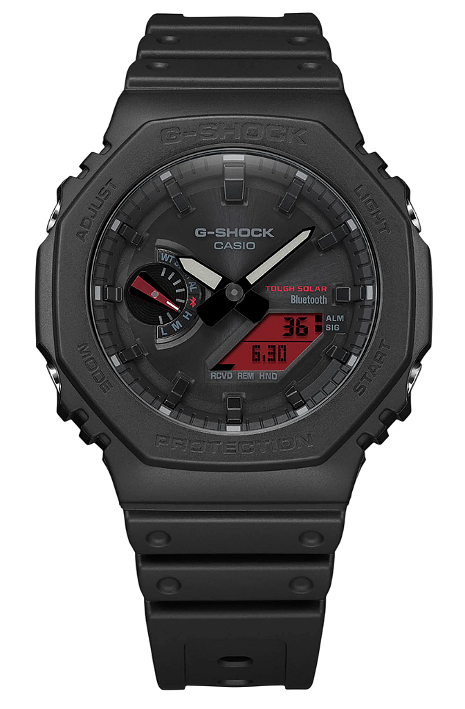 CASIO G-SHOCK GA-B2100 ブラック／レッド Casio G-Shock Black And Bold Red GA-B2100BBR-1ADR - Relojoaria