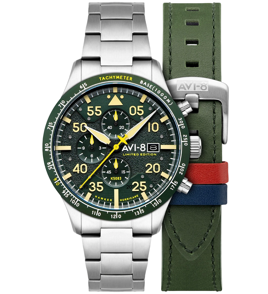 AVI-8 Hawker Hurricane AV-4130-33 Edição Limitada - Relojoaria
