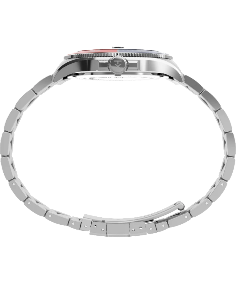 TIMEX ハーバーサイドコースト ペプシカラー 自動巻　TW2V72100 楽天市場】【レビュー特典あり】【ブランド直営店】TIMEX タイメックス