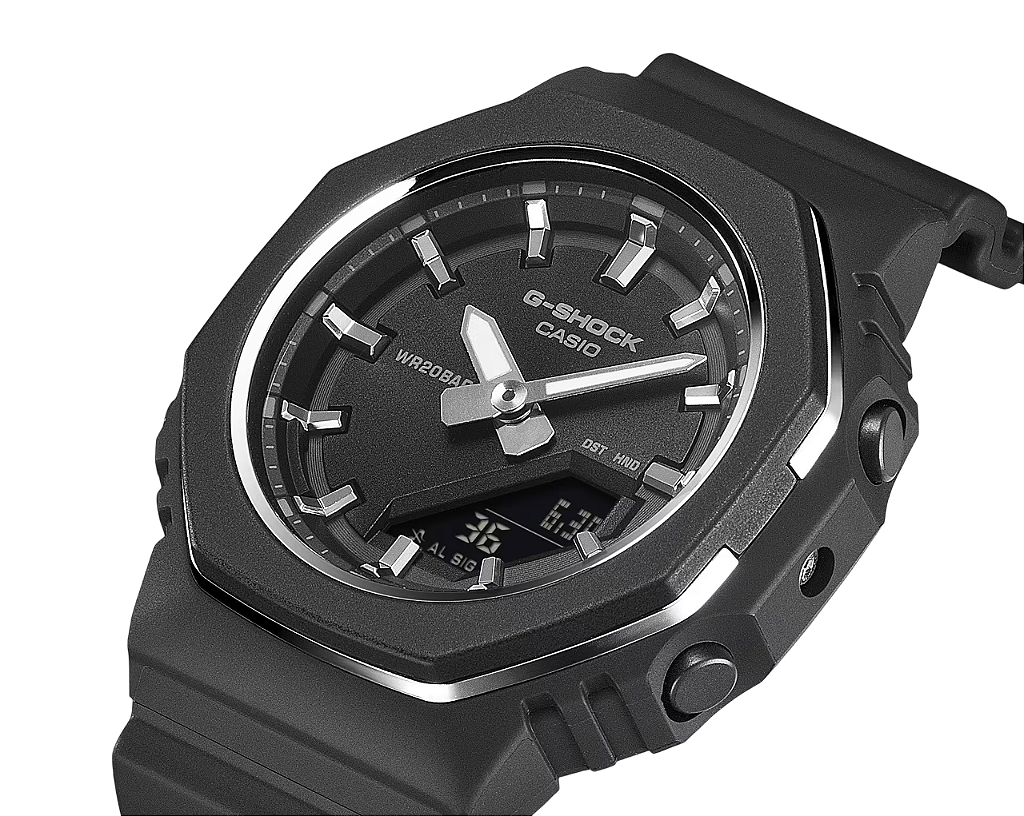 Relógio G-SHOCK GMA-P2110 Preto | Caixa Octogonal Resistente