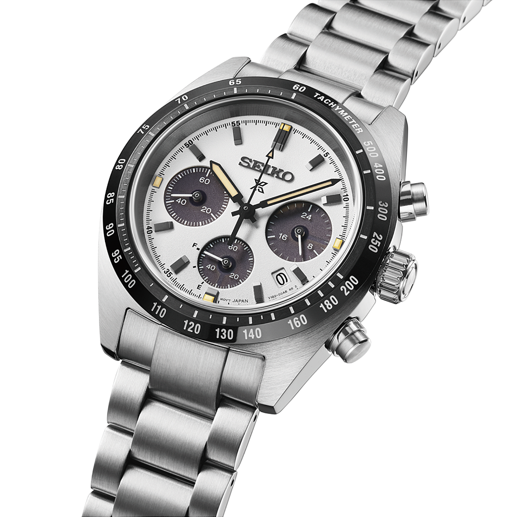Relógio Seiko Prospex Speedtimer Solar SSC961 Cronógrafo Safira