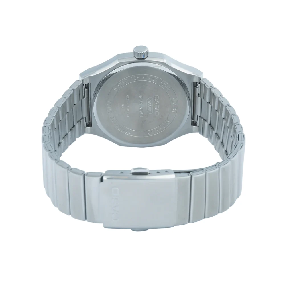 Casio MTP-E735D-1AVDF Aço Inox preto com Calendário - Relojoaria