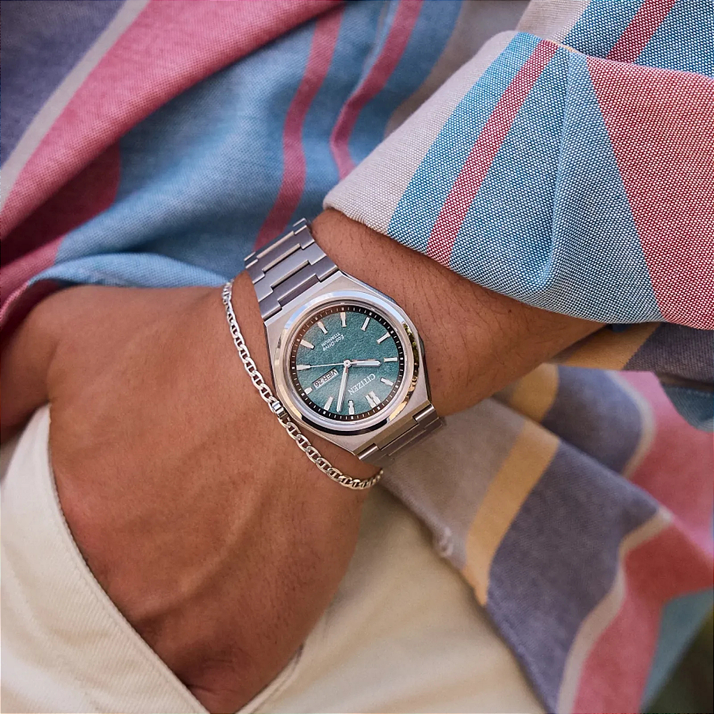 Relógio Citizen Zenshin Eco-Drive AW0130-85X Titânio Safira