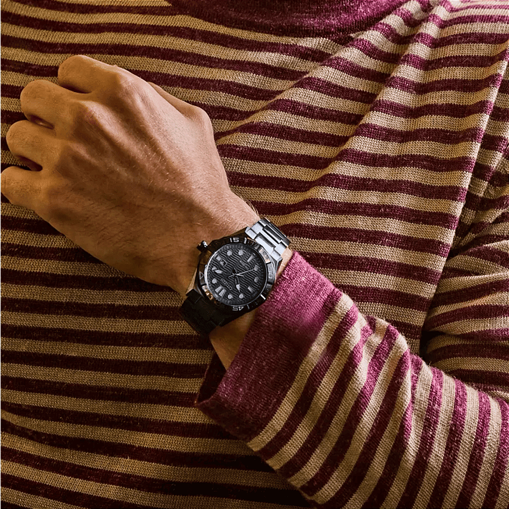 Relógio Citizen Brycen Eco-Drive AW1855-52E Preto Safira
