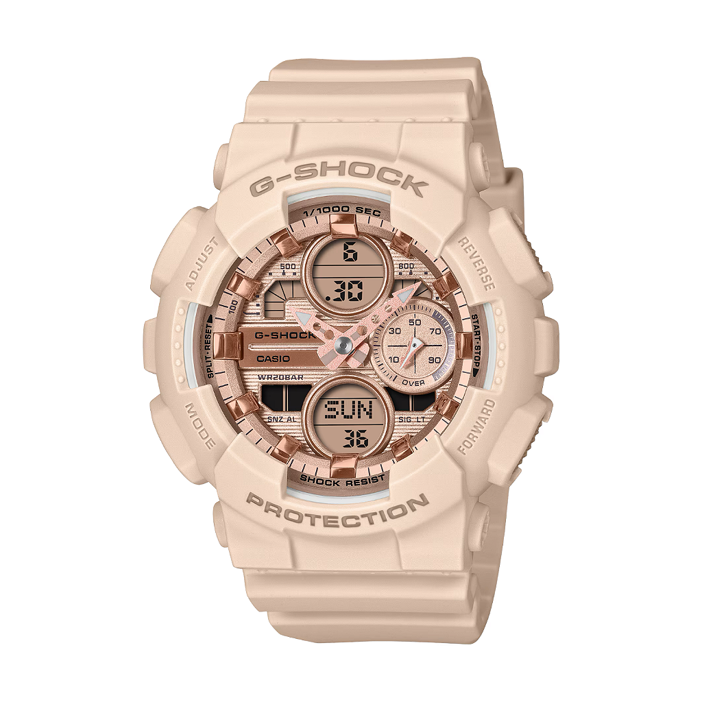Relógio Casio G-Shock GMA-S140PG-4ADR Rosa Rosé 200m - Relojoaria