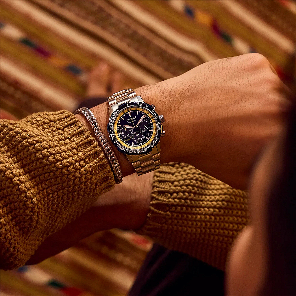 Relógio Citizen Promaster Blue Angels Eco-Drive CA4667-53L