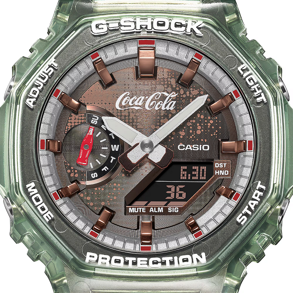 【新品】G-SHOCK Coca-Cola GA-2100CC-3AJR G-Shock Coca-Cola Limited Edition GA-2100CC-3ADR1 | Casio