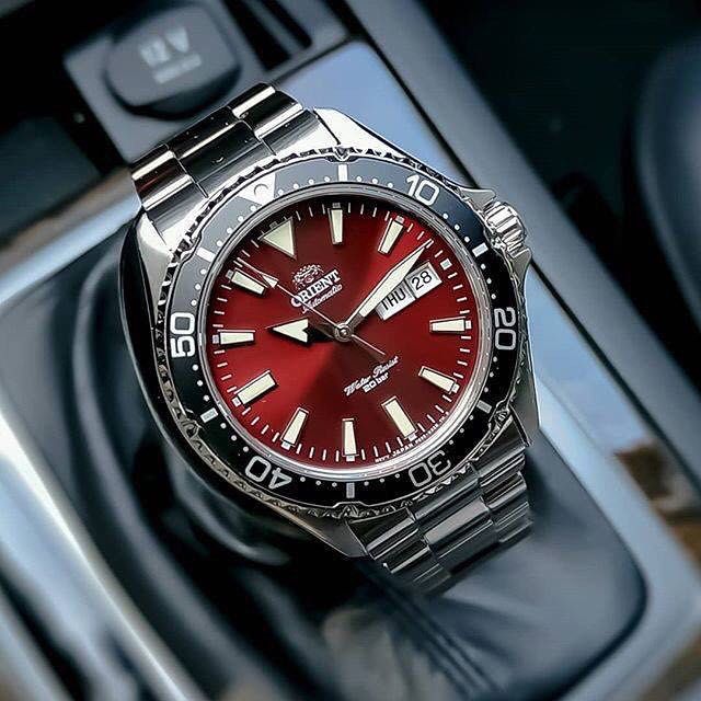 Orient Kamasu RA-AA0003R39B Vermelho Automático - Relojoaria