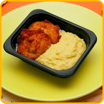 Estrogonofe de Frango com Batatas Souteé e Arroz Branco 300g