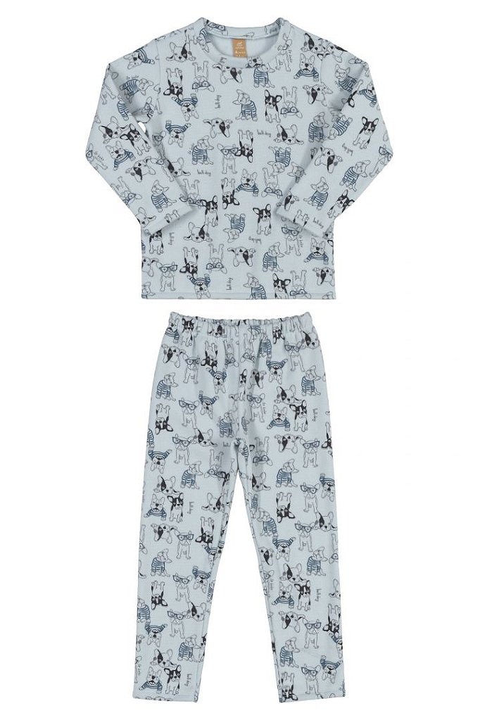 Pijama Infantil Soft Thermo - Camisa Manga Longa e Calça - Dogs - Petit  Nini | Oferta de Acessórios e Roupas para Bebês e Crianças