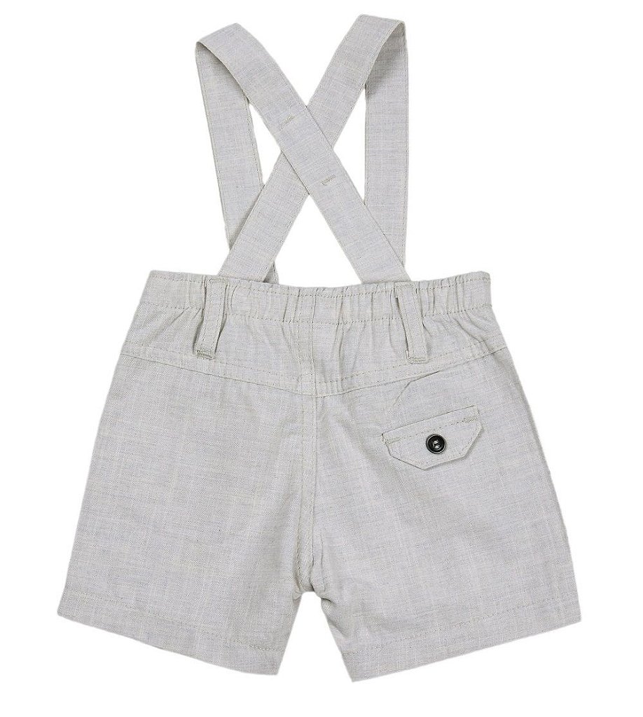 Roupa De Blogueirinha Conjunto Infantil Jeans Short Detalhe Bolso