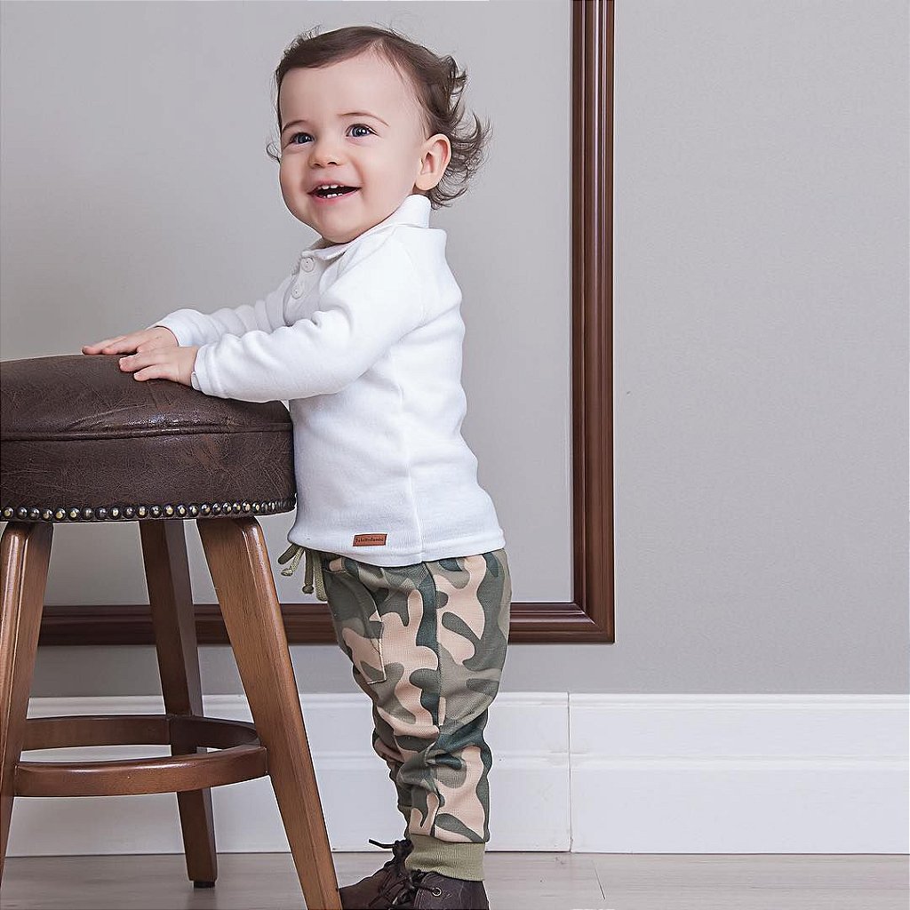 Calça Camuflada Infantil - Petit Nini | Oferta de Acessórios e Roupas para  Bebês e Crianças