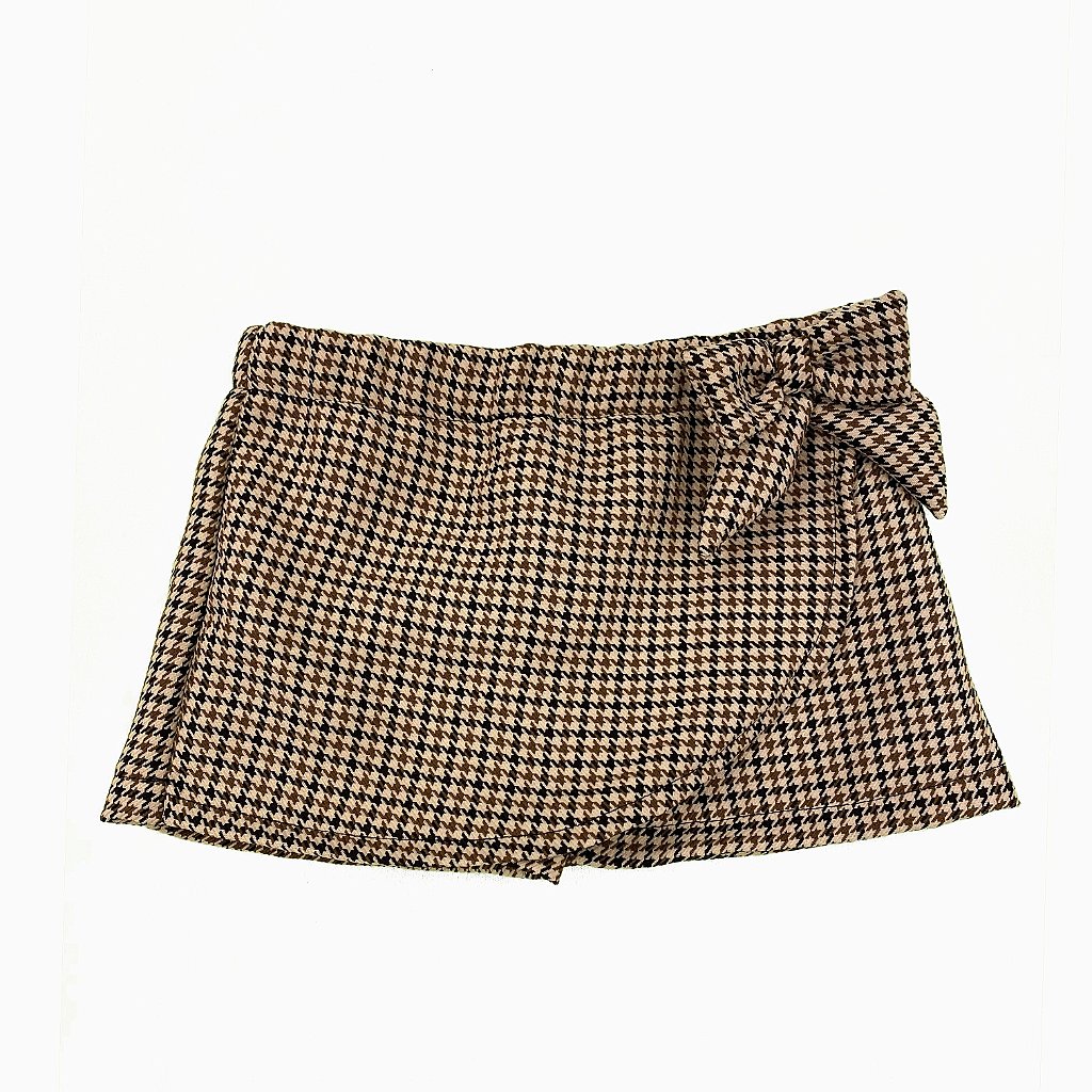 short saia para crianca