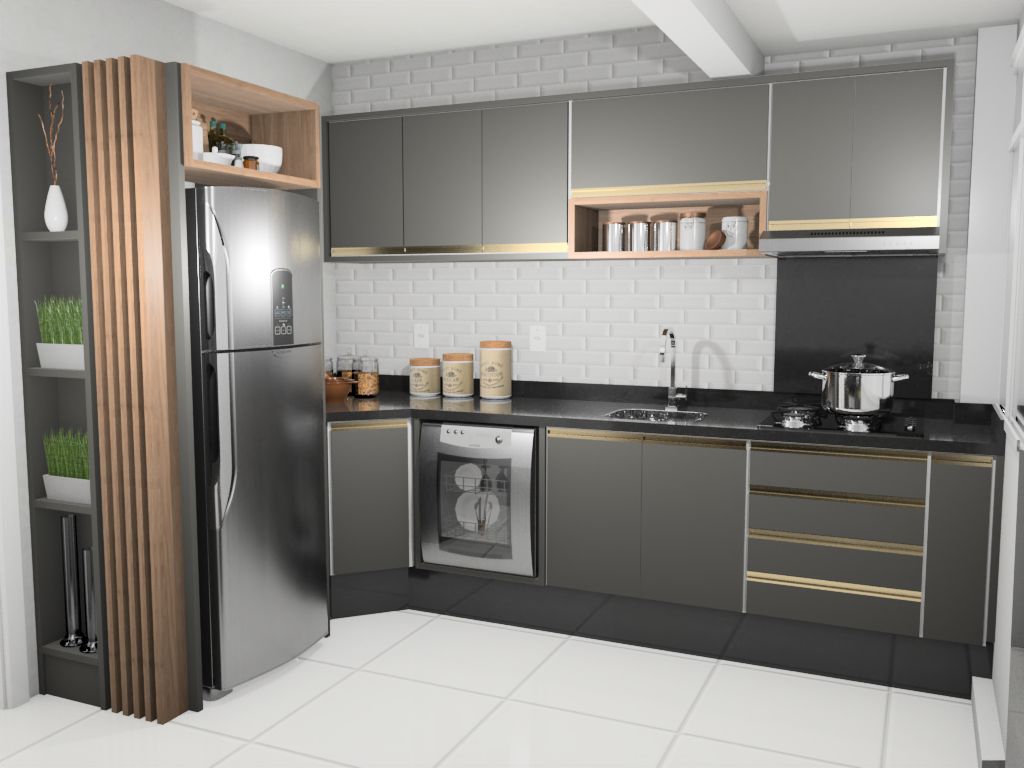 Cozinha Modulada 15 - R&R Móveis e Ambientes - Cozinhas Moduladas,  Dormitórios modulados, sofás, mesas e cadeiras.