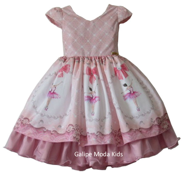 vestido bailarina infantil