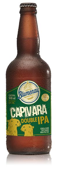 Cerveja Blumenau Capivara Double IPA 500ml - Empório da Cerveja