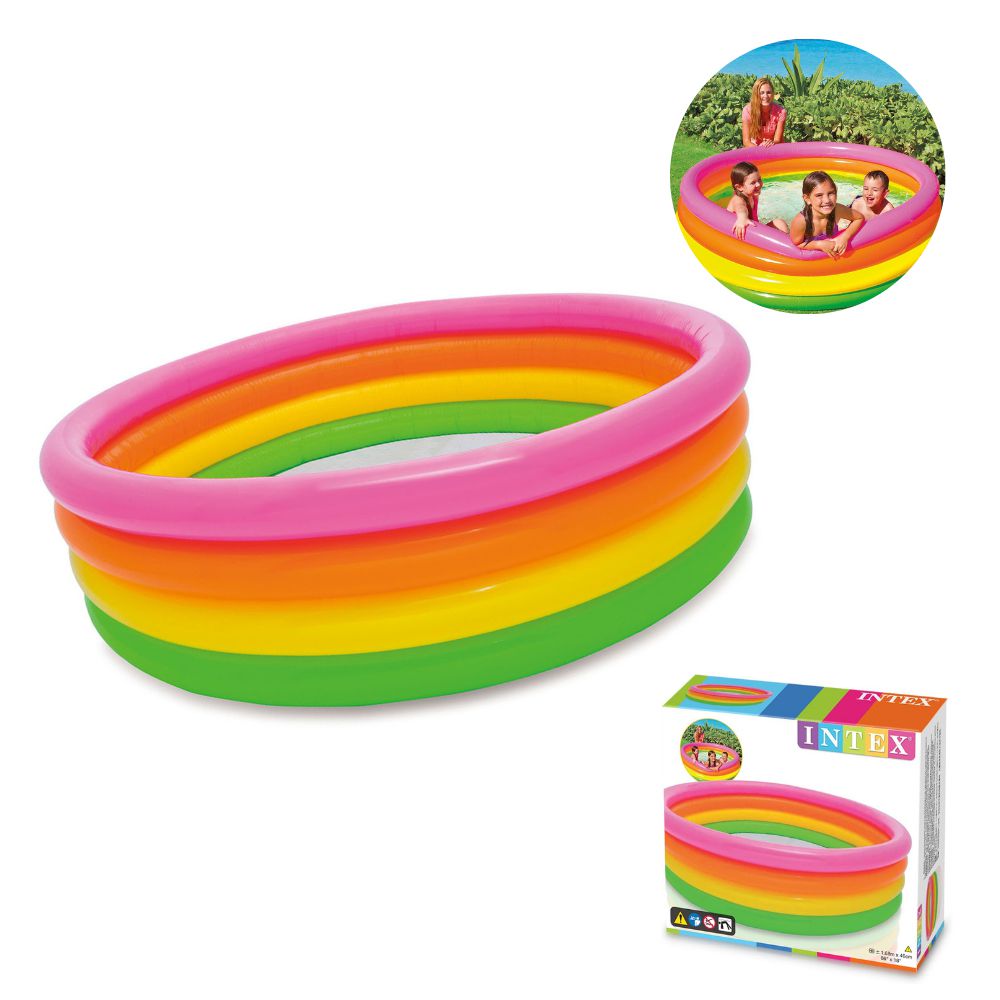 Piscina Inflável Infantil Intex 780 litros Pôr do Sol - | Fluthua Store