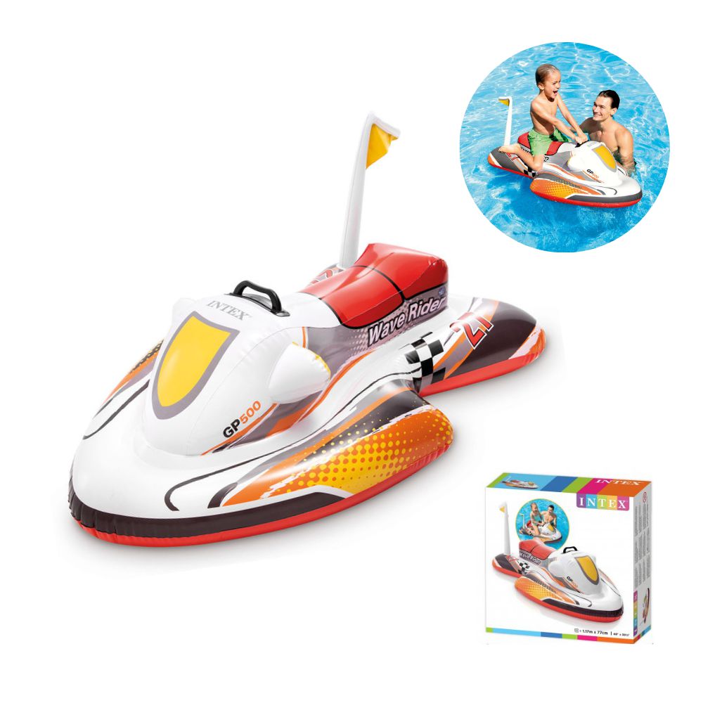 Boia Bote Inflável Infantil Jet Ski Intex 1,17m - | Fluthua Store