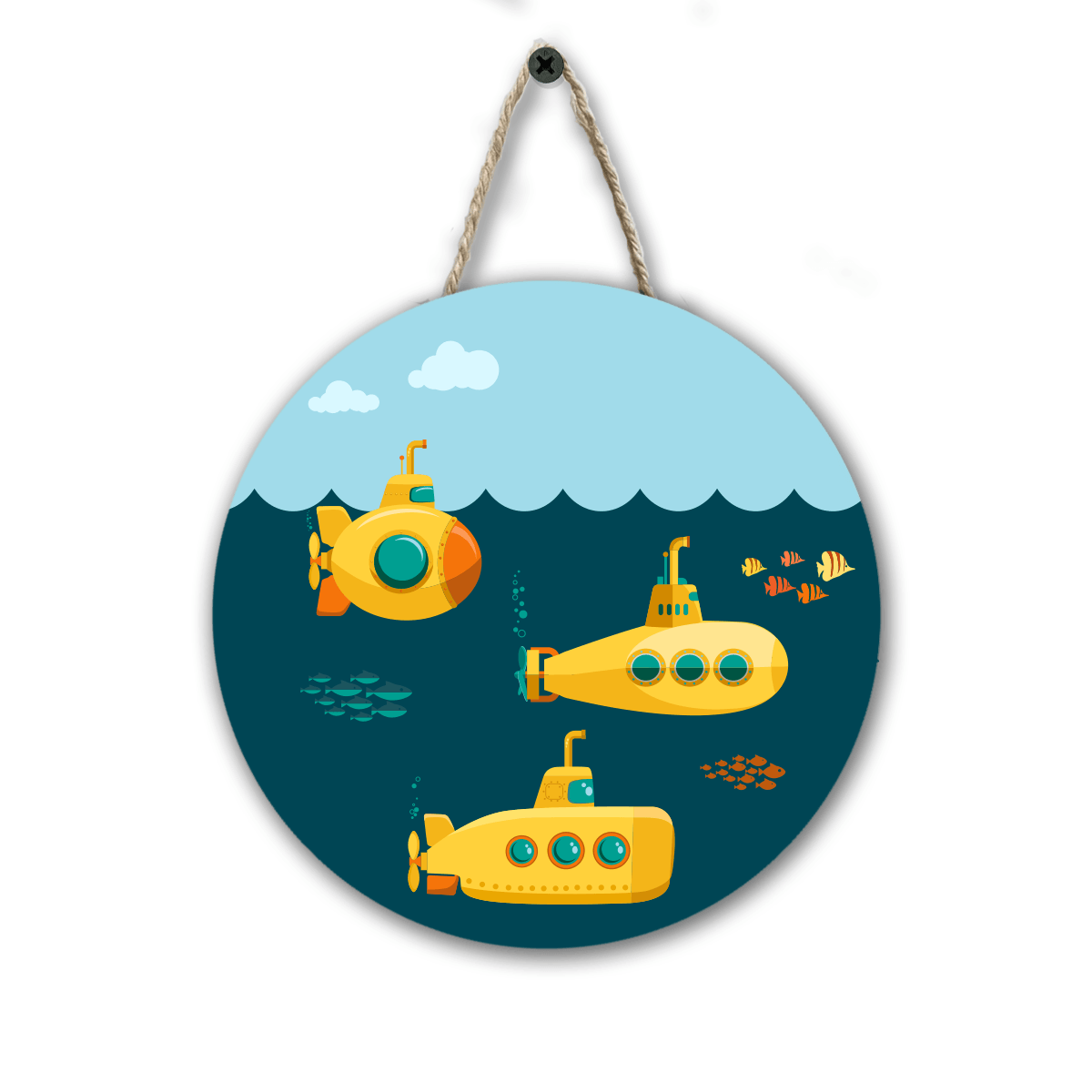 FLÂMULA REDONDA SUBMARINO