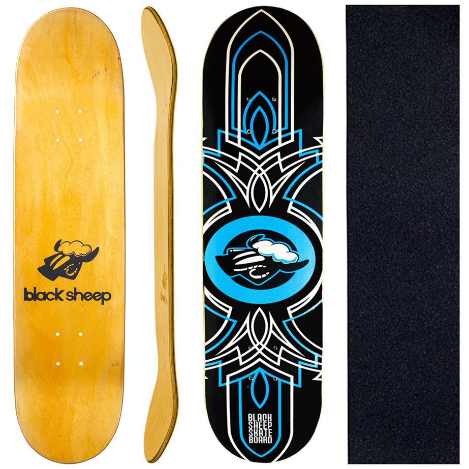 Shape Black Sheep Profissional Black Blue Tag 8.0 - Virtual Skate