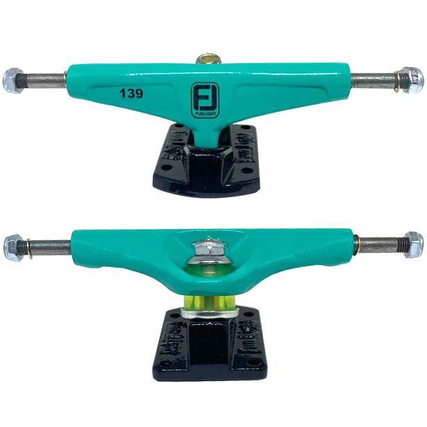Truck Profissional Fun Light 139mm Green - Virtual Skate Shop | A