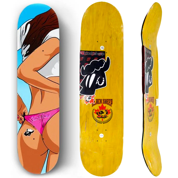 Shape Profissional Maple Skate Black Sheep Summer - Virtual Skate
