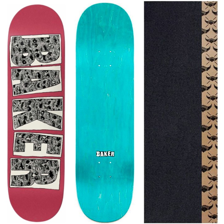 Shape Maple Baker Brand 8.0 Ks Maze + Lixa Jessup - Virtual Skate
