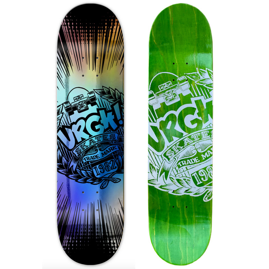 Shape Maple Urgh Skate 8.0 Trade Holográfico - Virtual Skate Shop