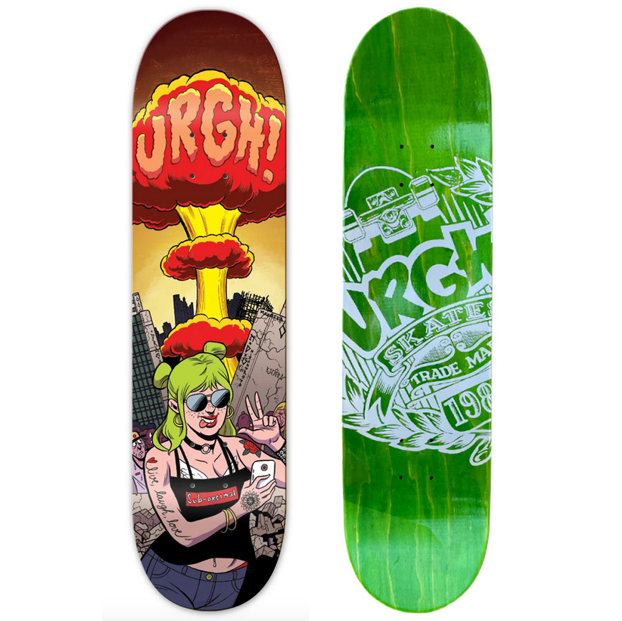 Shape Maple Urgh Skate 8.0 Explod - Virtual Skate Shop | A Skate