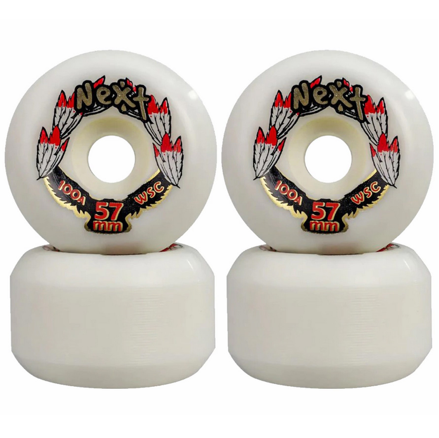 Roda Next Skate 57mm WSC Gold Line Dureza 100A - Virtual Skate