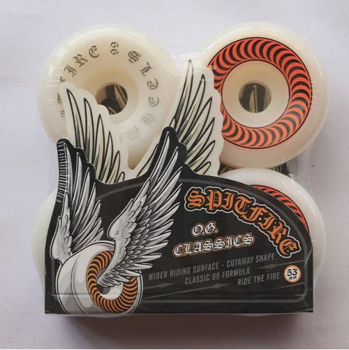 Rodas Spitfire 53mm Og Classic Formula 99D + Rolamento Cheapshots