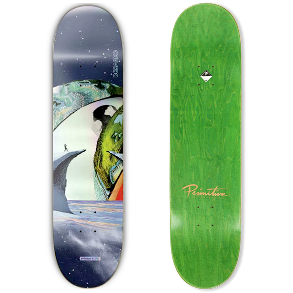 スケートボード PRIMITIVE WADE DESARMO RESEARCH DECK - 8 Primitive Wade Desarmo Glass Flower Black 8.125 Skateboard