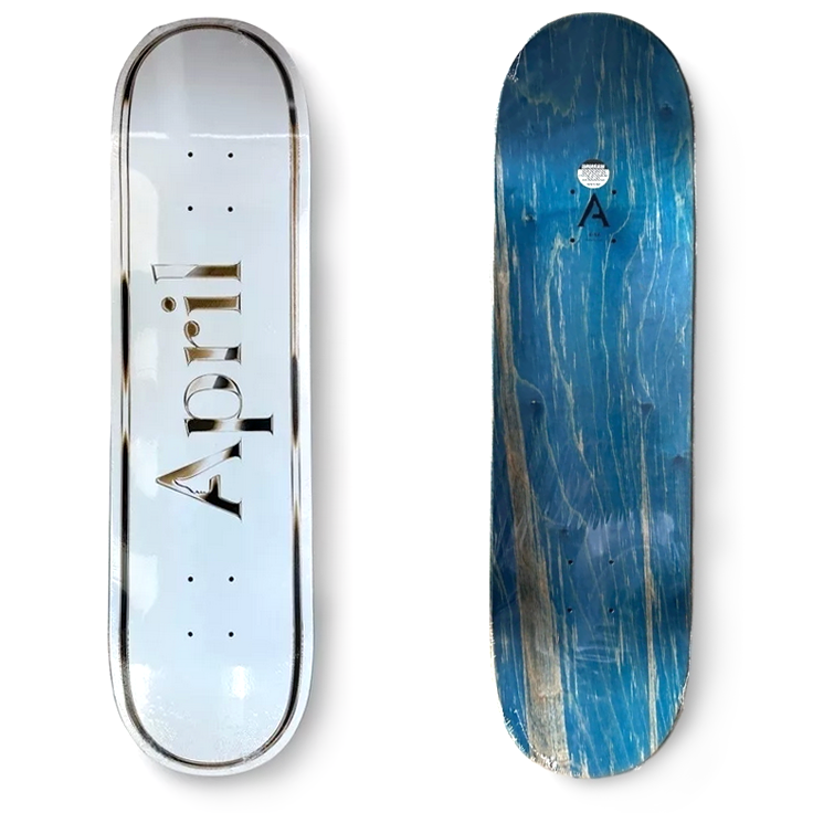 April OG LOGO GOLDEN DECK よる April OG LOGO GOLDEN DECK よる April OG Logo Yellow 8.5 - APB