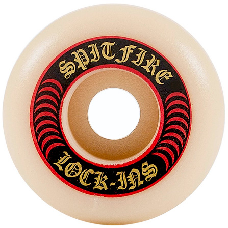 Spitfire Formula Four 101A ウィール 4個入り53mm Rodas Spitfire 53mm Formula Four 101A Luck Ins Red - Virtual Skate