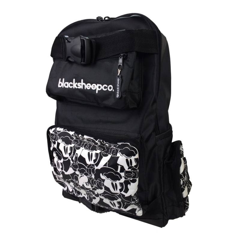 Mochila Black Sheep Sheeps Porta Skate - Virtual Skate Shop | A