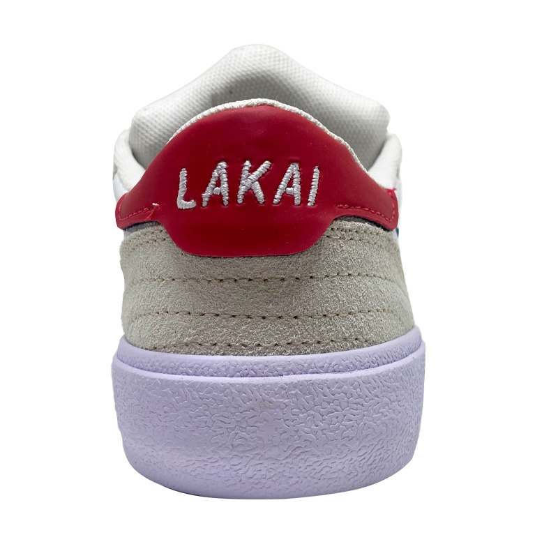 Tênis Skate Lakai Cambridge White Blue Suede - Virtual Skate Shop