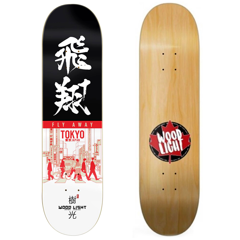 Shape Maple Wood Light Skate 8.0 Tokio Fly Away - Virtual Skate