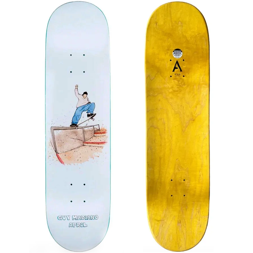Shape Maple April Skateboard 8.25 Guy Mariano - Virtual Skate Shop