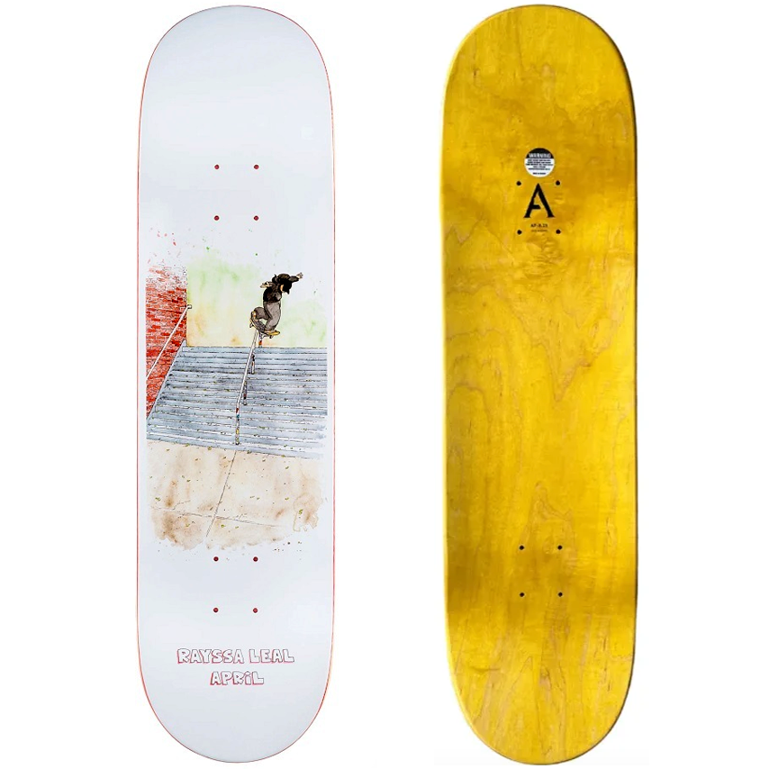 Shape Maple April Skateboard 8.0 Rayssa Leal Hollywood - Virtual