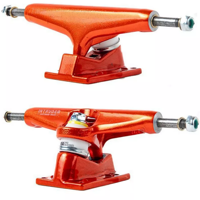 Truck Intruder Noble 149mm High Orange Neon + 8 Parafusos de Base