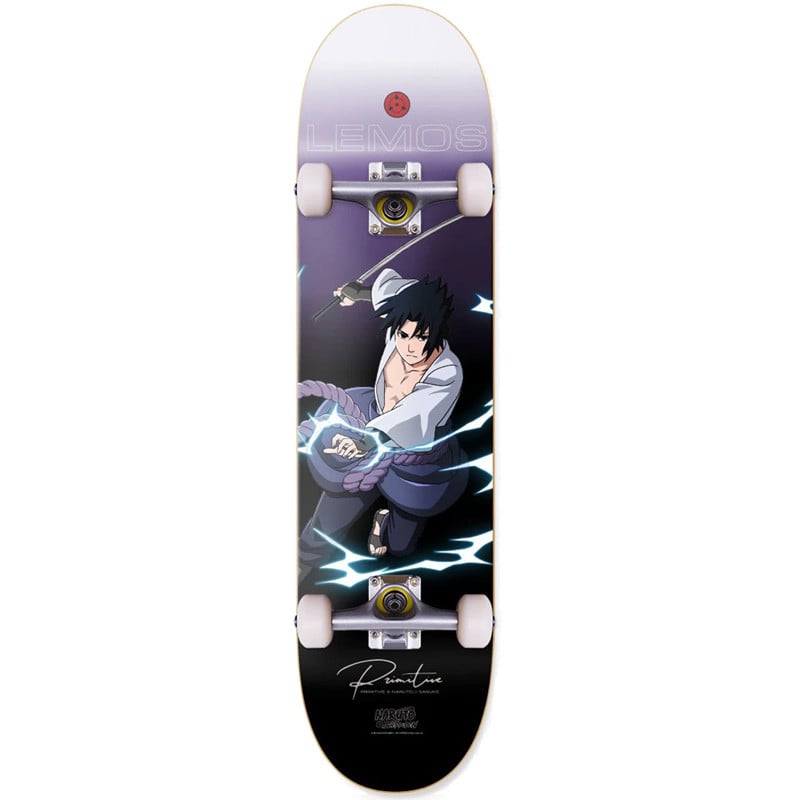 Skate Completo Primitive X Naruto Shippuden Sasuke - Virtual Skate