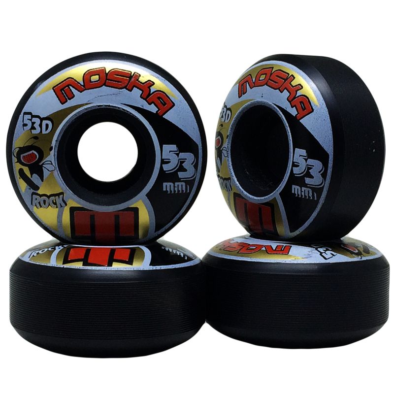 Rodas Moska Rock 53mm Dureza 53D Laranja - Virtual Skate Shop | A Rodas Moska Rock 53mm Dureza 53D Laranja - Virtual Skate Shop | A