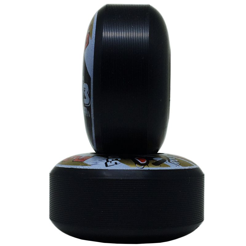 Rodas Moska Rock 53mm Dureza 53D Laranja - Virtual Skate Shop | A