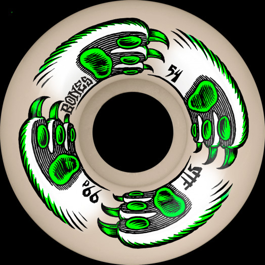 Rodas Bones 54mm STF Kitty Twister V5 Sidecut 99a Green - Virtual