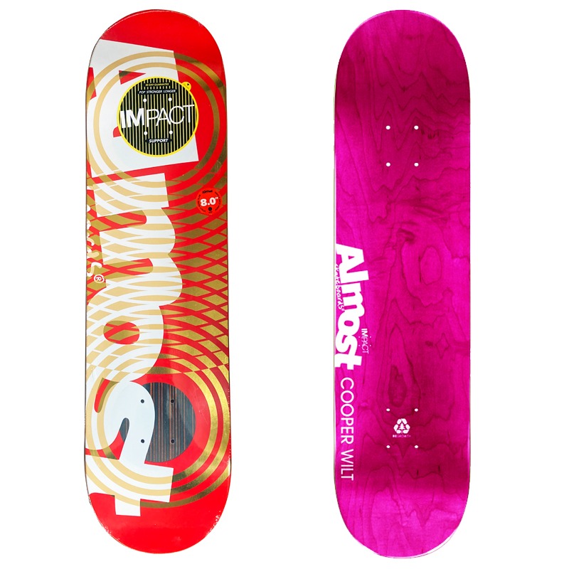 スケートボード Almost COOPER Red Rings Impact COOPER Almost COOPER Red Rings Impact COOPER Skateboard Almost