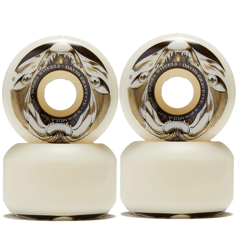 Rodas Bones 55mm X-Formula 97X V6 David Gravette - Virtual Skate