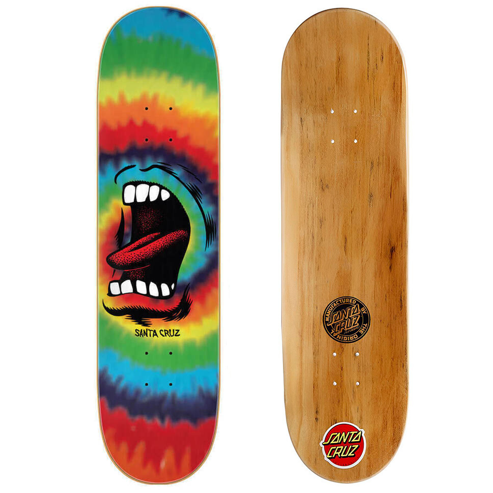 Shape Santa Cruz 8.0 Screaming Mouth Tie-dye - Virtual Skate Shop